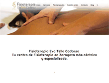 Tablet Screenshot of fisioterapiaetc.com